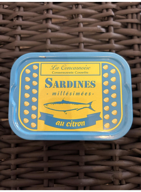 Sardine au citron