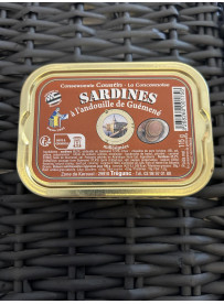 Sardine huile d'olive andouille de Guemene