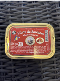 Filets de sardines à l'Armoricaine