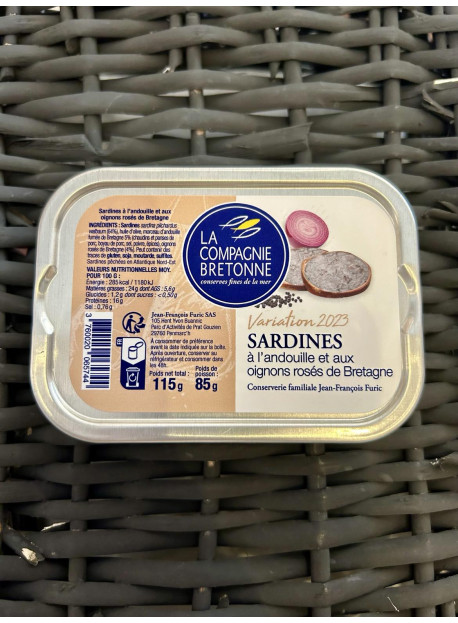 Sardines andouille & oignons rosés 2023