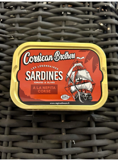 Sardines Nepita Corse - Corsican Brothers