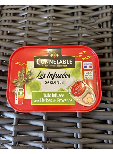 Sardine infusée aux herbes de Provences