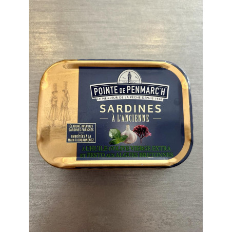 Sardines pesto & aux algues PP