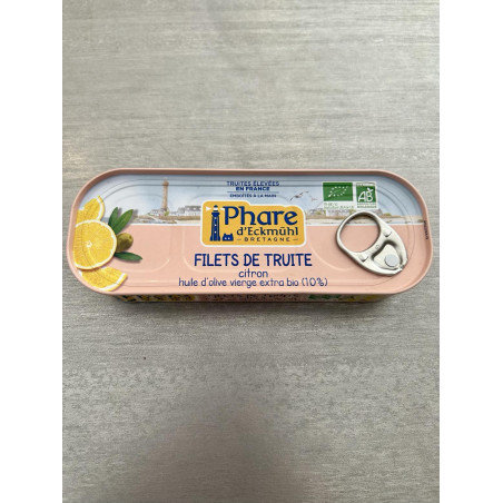 Filets de truites olive & citron PE