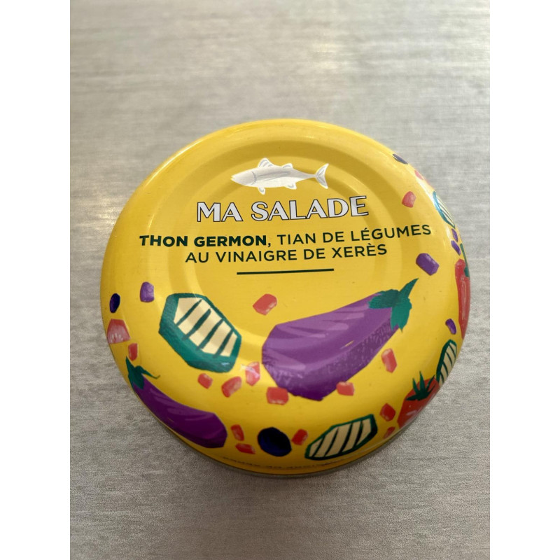 Salade thon tian de légumes