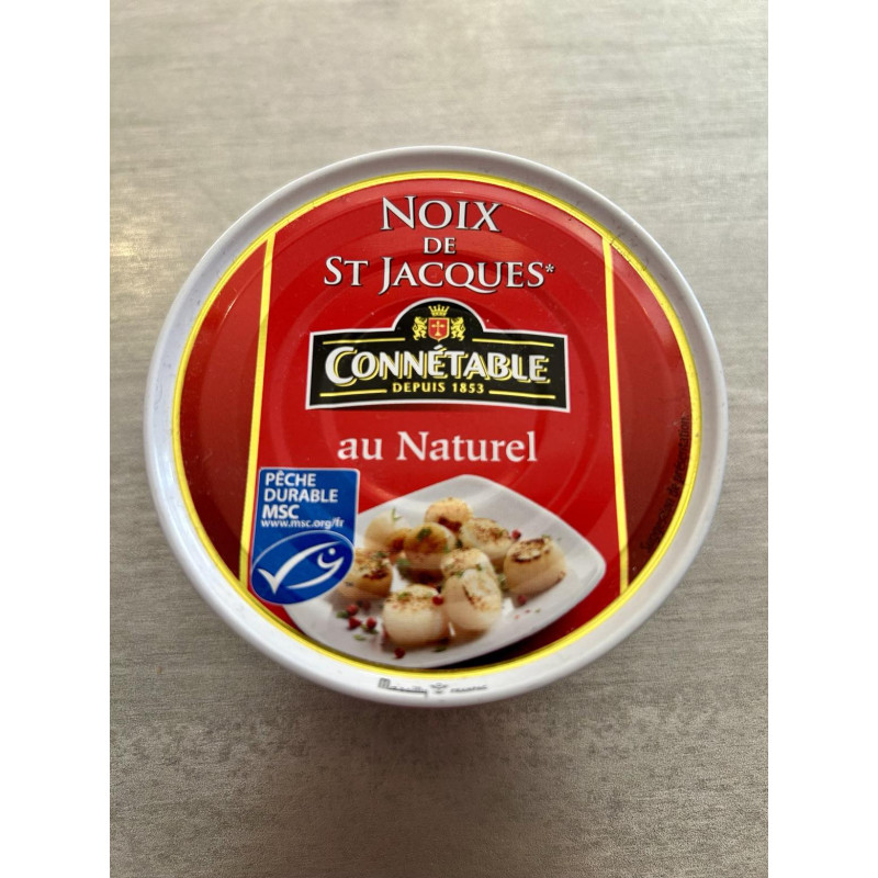 1/4 Noix de St Jacques Bre naturel