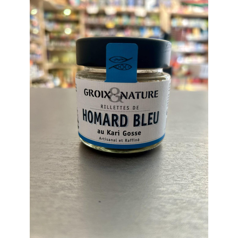 Rillettes de homard au kari gosse - GROIX & NATURE