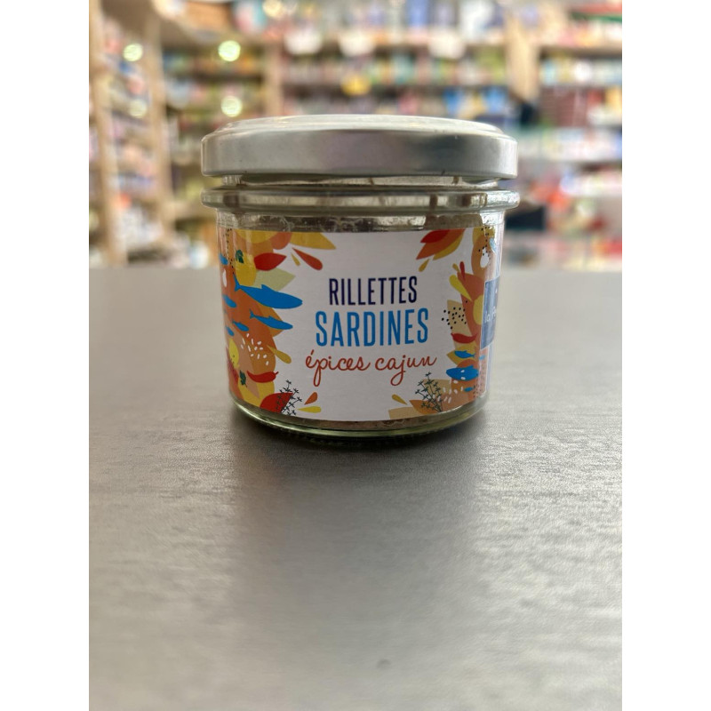 Rill de sard aux épices Cajun