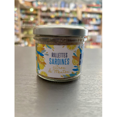 Rill de sard au citron de menton