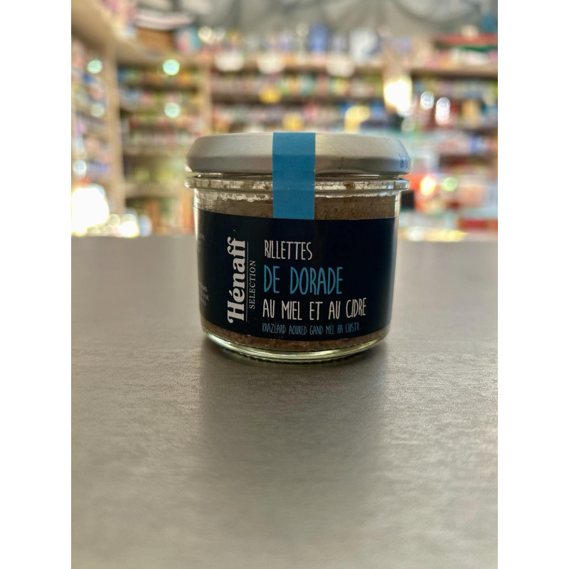 Rillettes dorade miel cidre BIO 90g