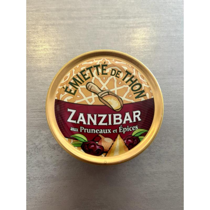 1/10 émietté thon zanzibar