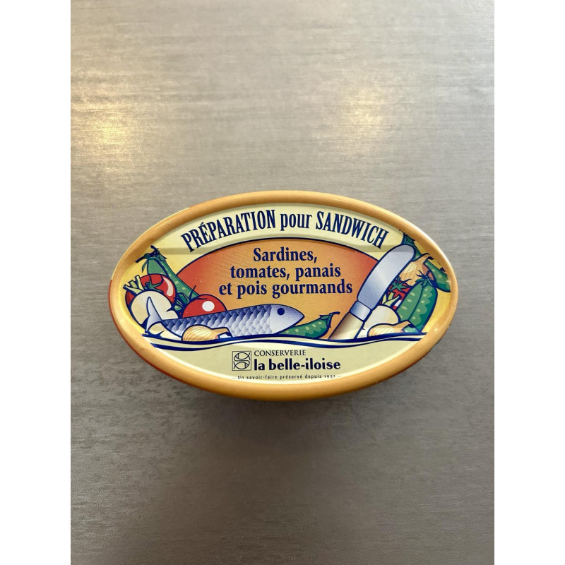 Sandwich à la sardine