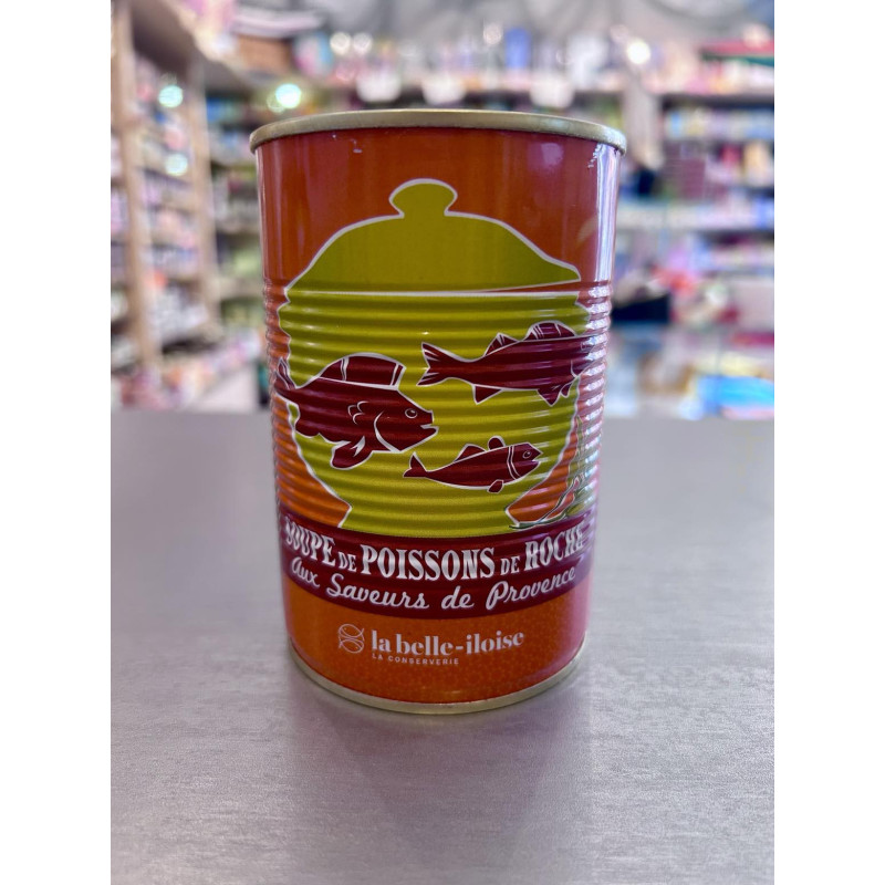 1/2 soupe poissons roche