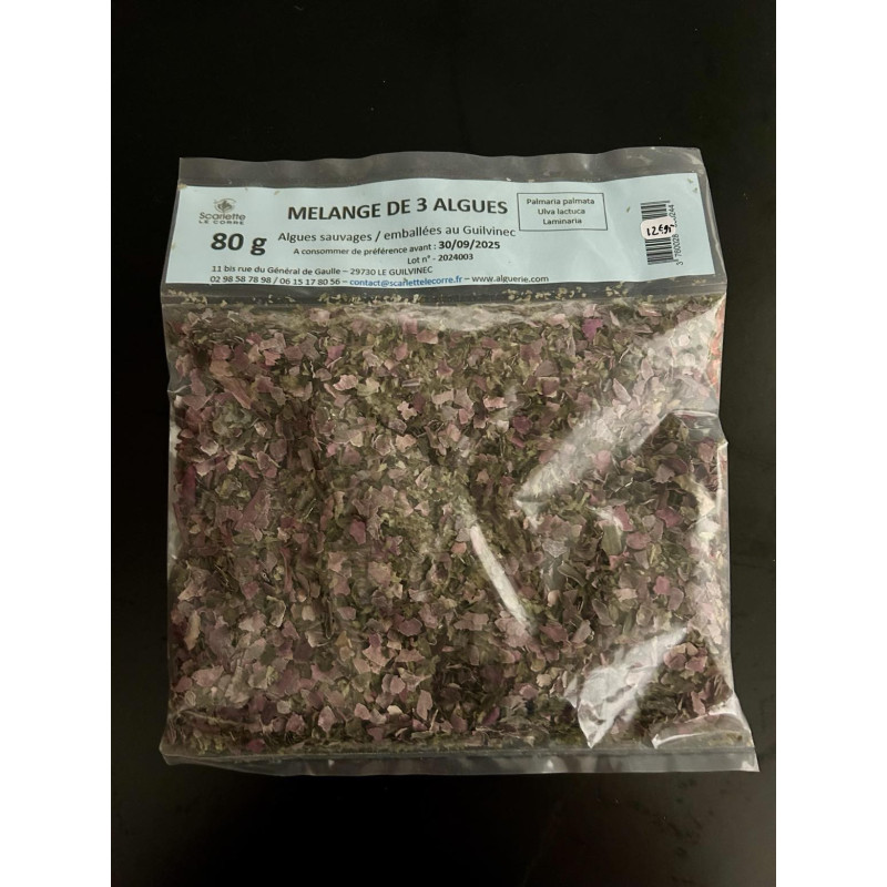 Sachet melange 3 algues 80g