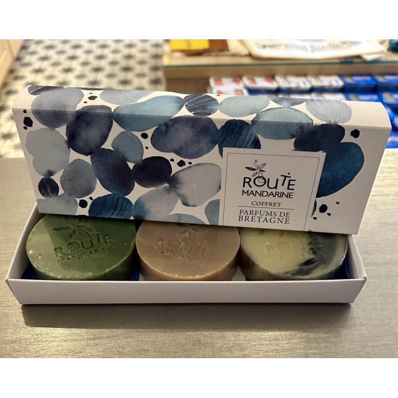 Coffret AQUARELLE - "Parfums de Bretagne" - ROUTE MANDARINE