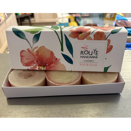 Coffret AQUARELLE - "Pour elle" - ROUTE MANDARINE