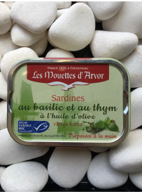 1/6 sardine basilic et thym