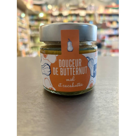 Douceur de butternut au miel & à la cacahuète, 100g - LA PERLE DES DIEUX
