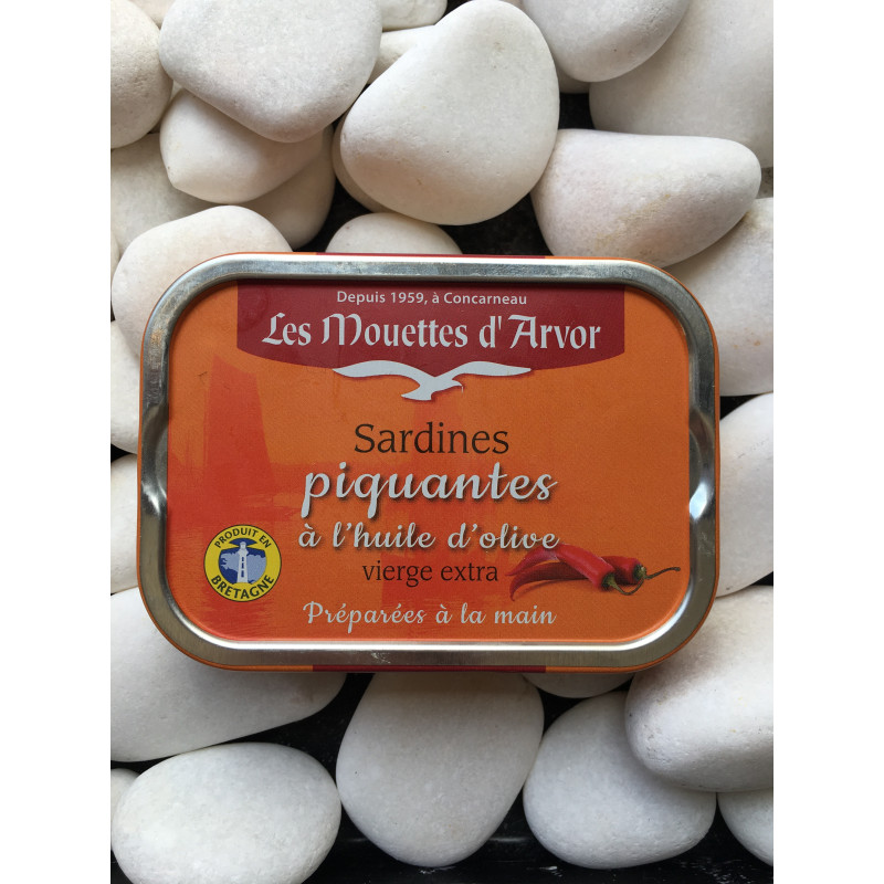 1/6 sardine piquante olive