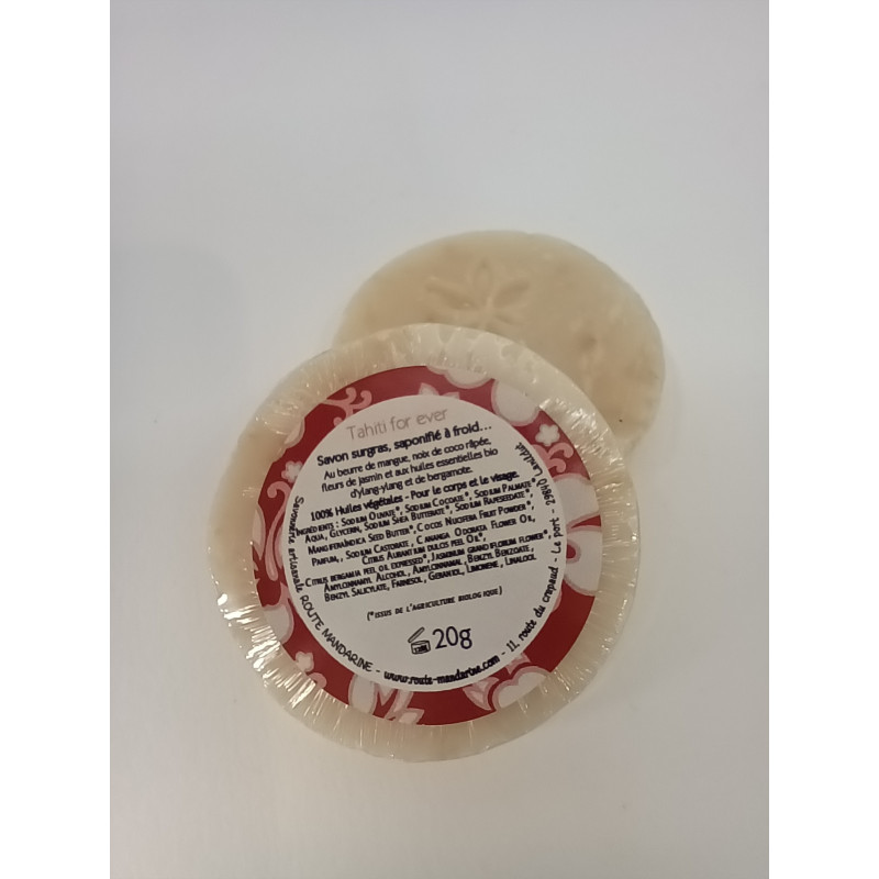 Savon 20g emballé à l'unité - ROUTE MANDARINE