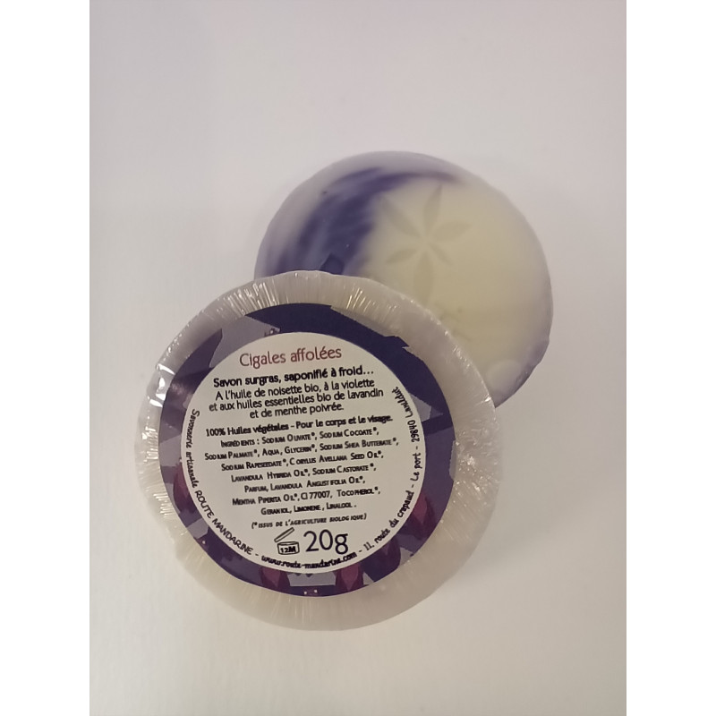 Savon 20g emballé à l'unité - ROUTE MANDARINE