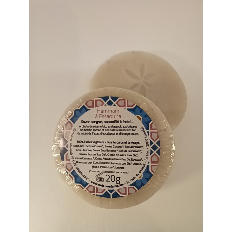 Savon 20g emballé à l'unité - ROUTE MANDARINE