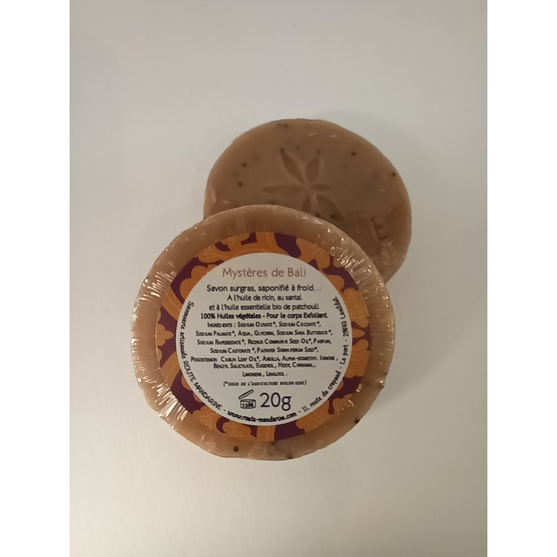 Savon 20g emballé à l'unité - ROUTE MANDARINE
