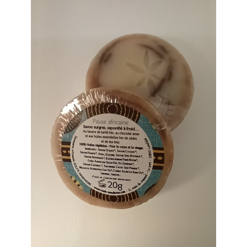 Savon 20g emballé à l'unité - ROUTE MANDARINE