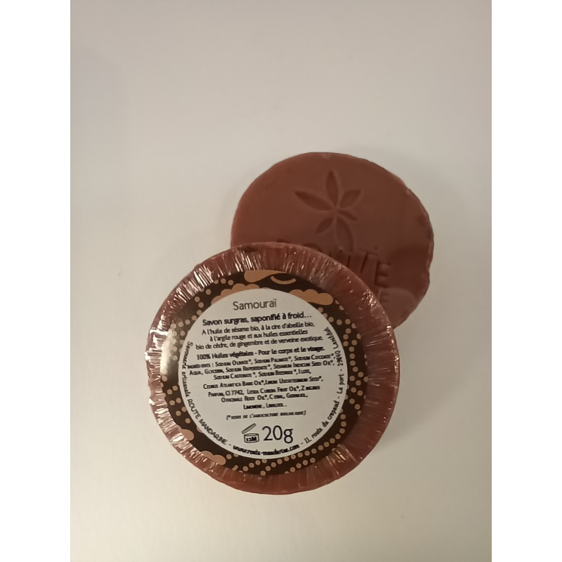 Savon 20g emballé à l'unité - ROUTE MANDARINE