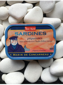 1/6 sardine piquante