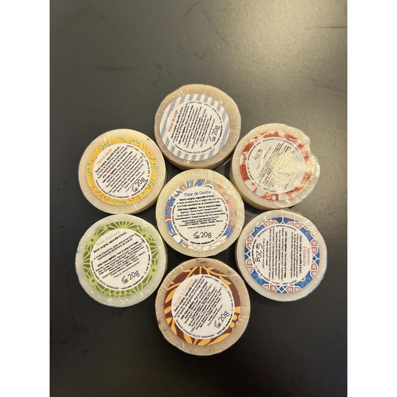 Savon 100g - emballage - ROUTE MANDARINE