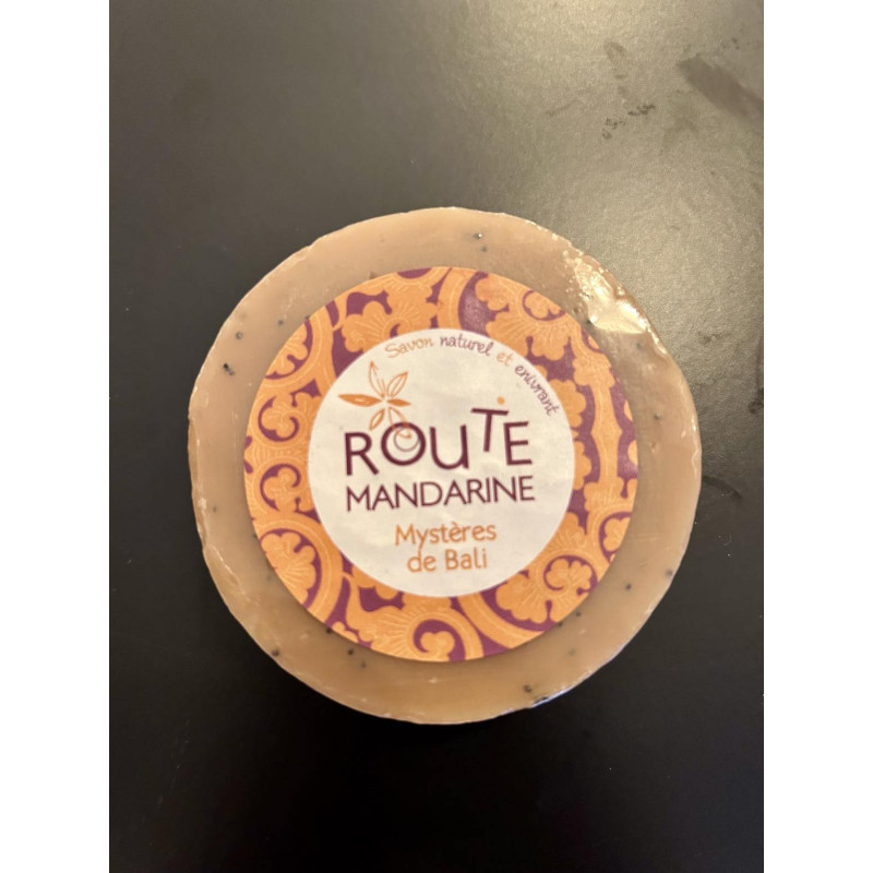 Savon 100g - emballage - ROUTE MANDARINE