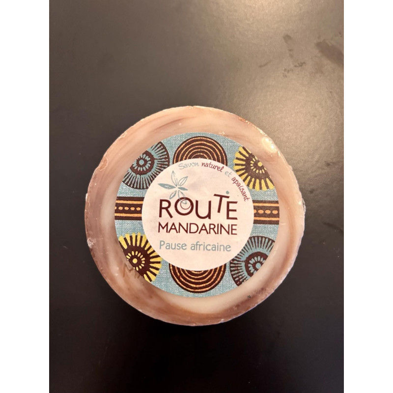 Savon 100g - emballage - ROUTE MANDARINE