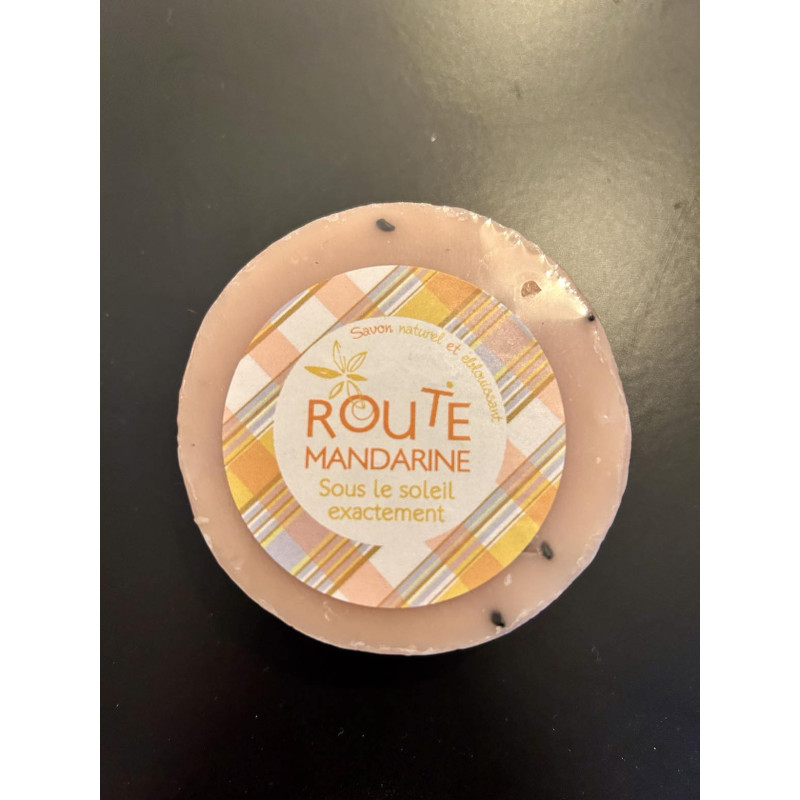 Savon 100g - emballage - ROUTE MANDARINE