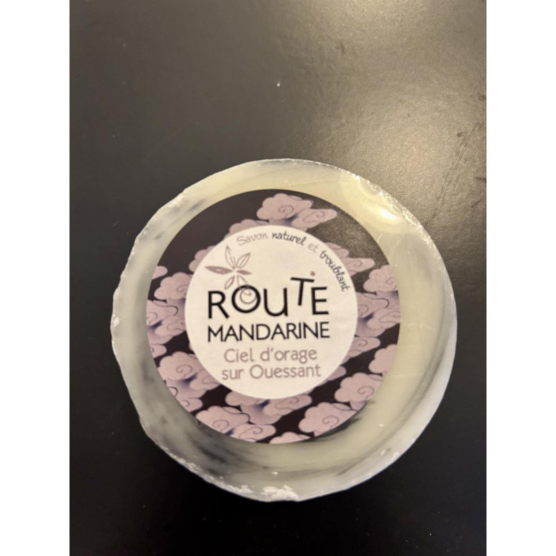 Savon 100g - emballage - ROUTE MANDARINE