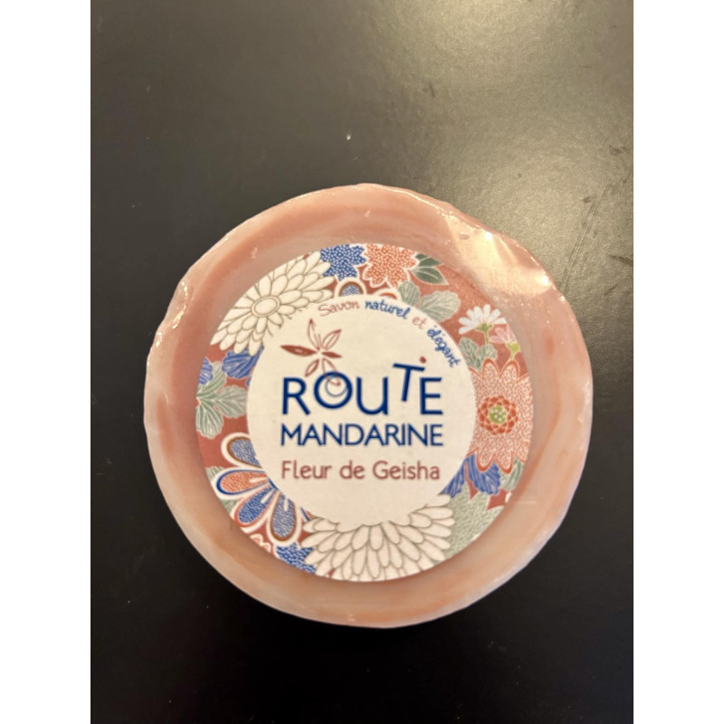 Savon 100g - emballage - ROUTE MANDARINE