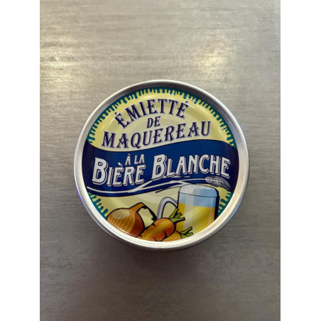 Emietté de maquereau bière blanche (petit format) 80g - LA BELLE-ILOISE