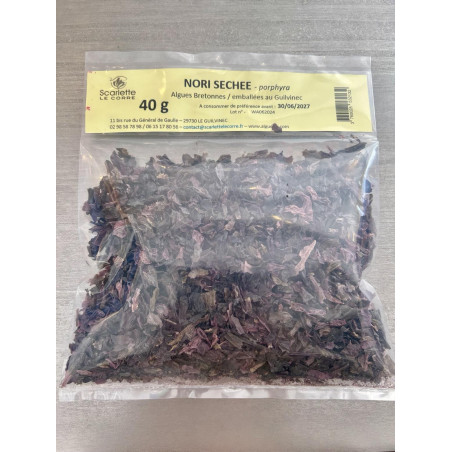 Sachet Nori séchée 40g - SCARLETTE LE CORRE