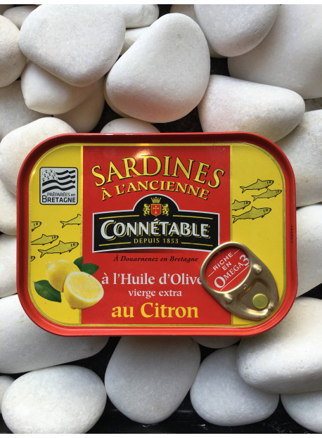 1/6 sardine citron olive