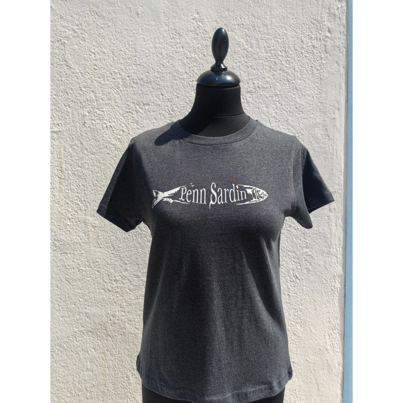 T-Shirt Penn Sardin Dark Heather Grey - PENN SARDIN