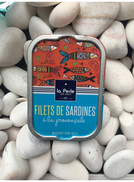 Filets sardine sans huile à la provençale