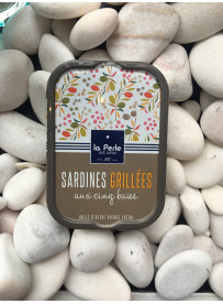 1/6 sardine grillees 5 baies
