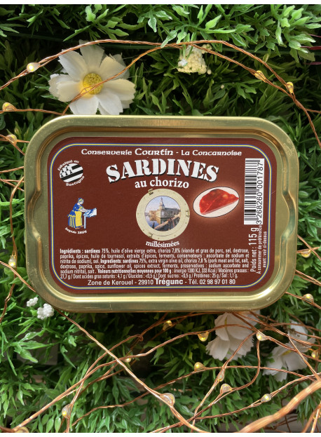 Sardine olive et chorizo