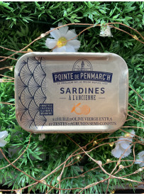 Sardines zestes agrumes et olive