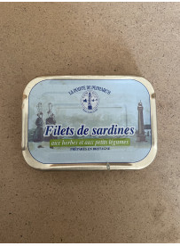 Filets de sardines aux herbes et aux petits légumes - VIDE
