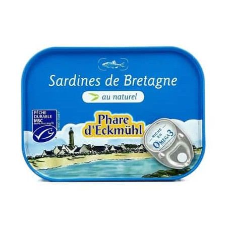 1/6 sardine au naturel