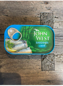 JOHN WEST Sardines eau salée