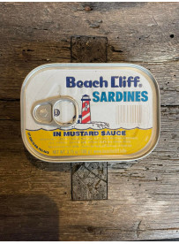 BEACH CLIFF Sardines sauce moutarde