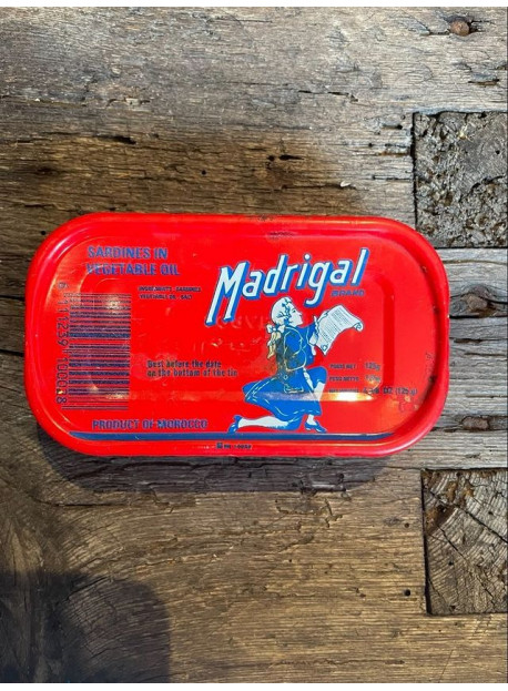 MADRIGAL Sardines huile végétale