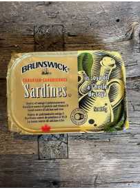 BRUNSWICK Sardines à l'huile de soya